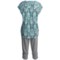 8472P_2 Calida Oriental Dream Pajamas - Short Sleeve (For Women)