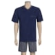 Calida Regatta Pajamas - V-Neck, Short Sleeve (For Men)