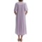 6125W_6 Calida Soft Cotton Nightgown - Short Sleeve (For Women)
