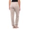 550PP_2 Calida Stretch Cotton Banded Cuff Mottled Lounge Pants (For Women)