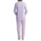9550P_2 Calida Sweet Harmony Pajamas - Supima® Interlock Cotton, Long Sleeve (For Women)