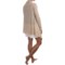 6125R_2 Calida Swetlana Open-Front Lounge Top - Stretch Modal-Wool, Long Sleeve (For Women)