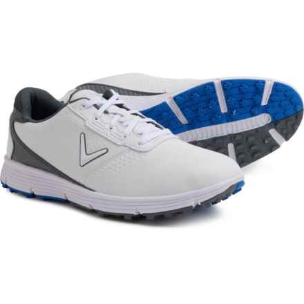 Callaway Balboa Sport Golf Shoes - Waterproof (For Men) in White/Grey