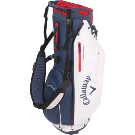 Callaway Fairway + Double Strap Golf Stand Bag in Navy/White/Red