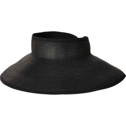Callaway Golf Allure Paper Straw Visor in Black