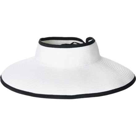 Callaway Golf Allure Paper Straw Visor in White