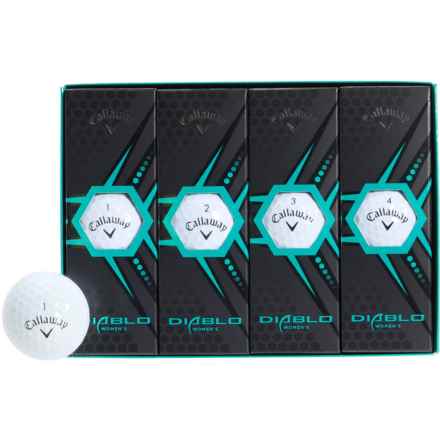 Callaway Golf Diablo Golf Balls - 12-Pack in White
