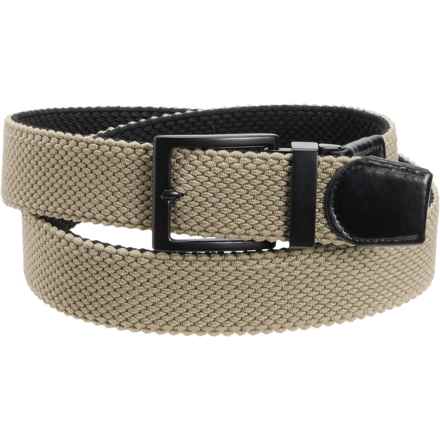 Callaway Golf Mark N David Stretch Belt - Reversible in Khaki