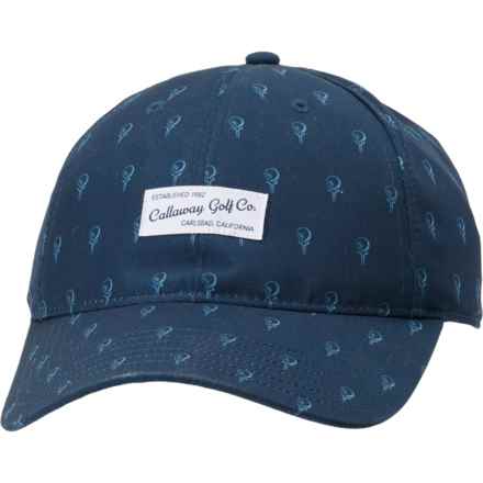 Callaway Golf Relaxed Retro Baseball Cap in Retro Navy Tees