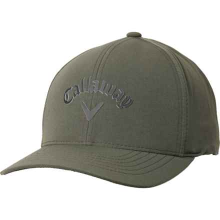 Callaway Golf Stretch Fit Golf Hat in Deep Green