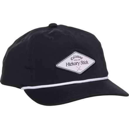 Callaway Hickory Stick Rope Baseball Cap (For Men) in Black/Sage/White