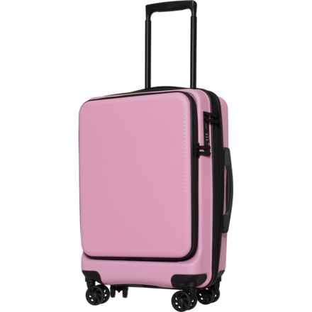 CalPak 20” Malden Pocket Carry-On Spinner Suitcase - Hardside, Flamingo in Flamingo