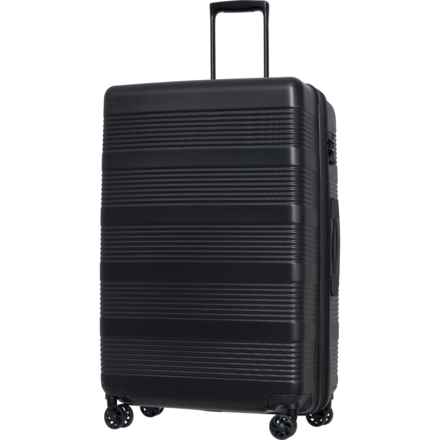 CalPak 24” Indio Spinner Suitcase - Hardside, Expandable, Black in Black