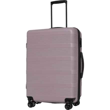 CalPak 24” Indio Spinner Suitcase - Hardside, Expandable, Deep Mauve in Deep Mauve