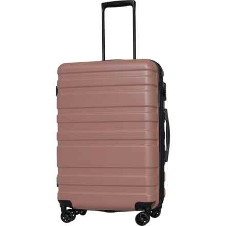 CalPak 24” Voyagr Spinner Suitcase - Hardside, Expandable, Pink Rouge in Pink Rouge