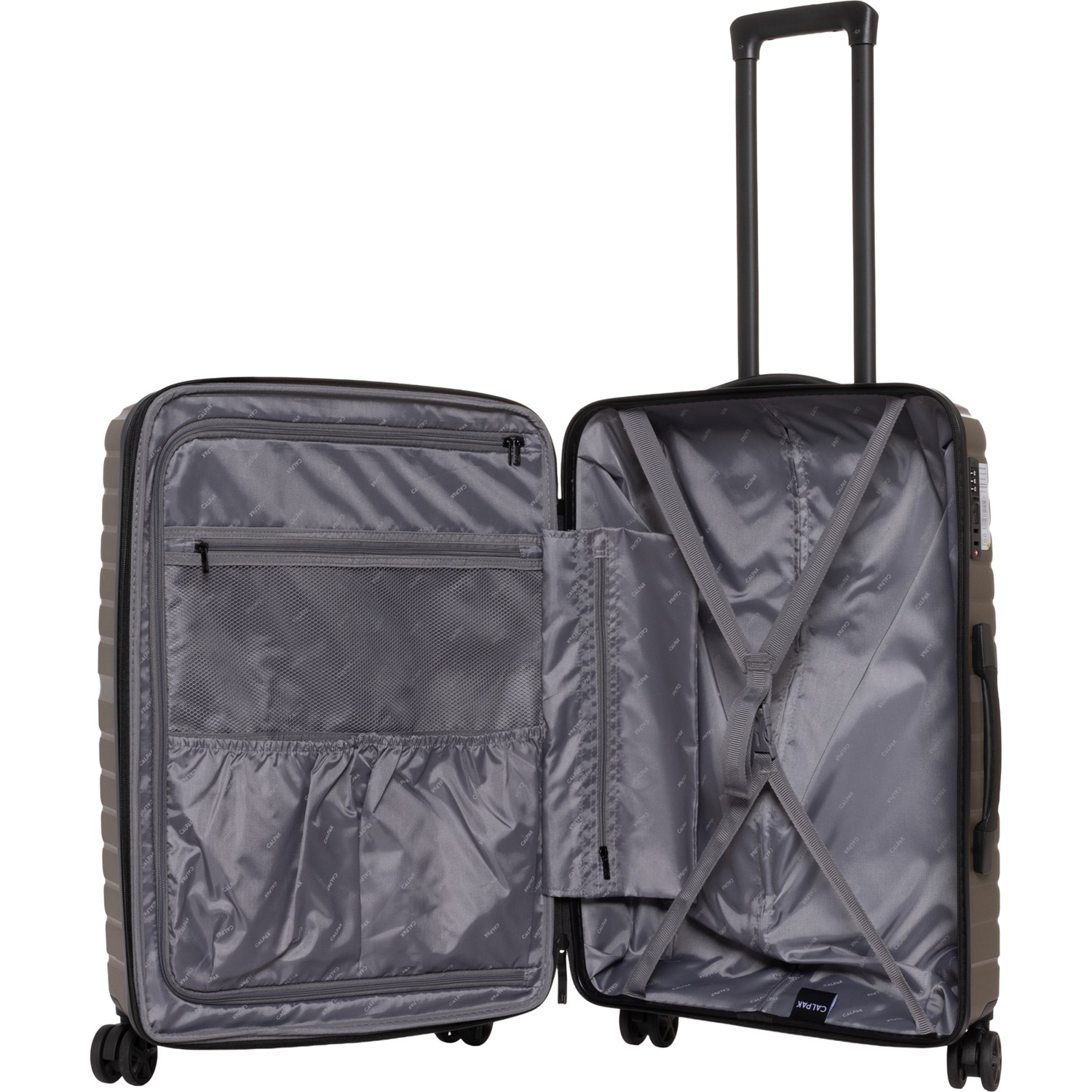 CalPak 24” Zayn Spinner Suitcase - Hardside, Expandable, Olive