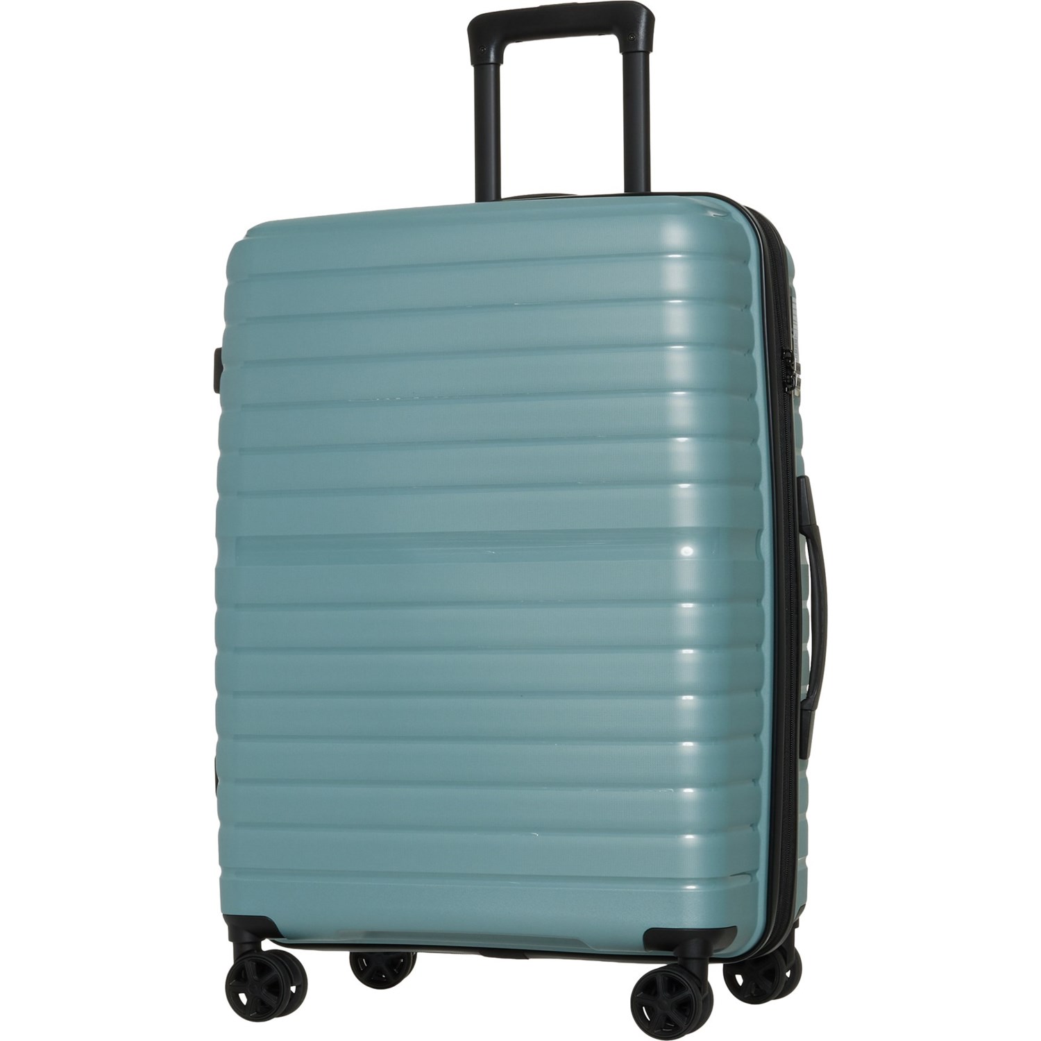 calpak silver luggage
