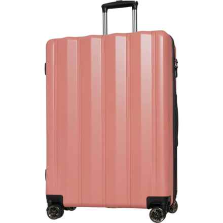 CalPak 28” Zyon Spinner Suitcase - Hardside, Expandable, Salmon in Salmon