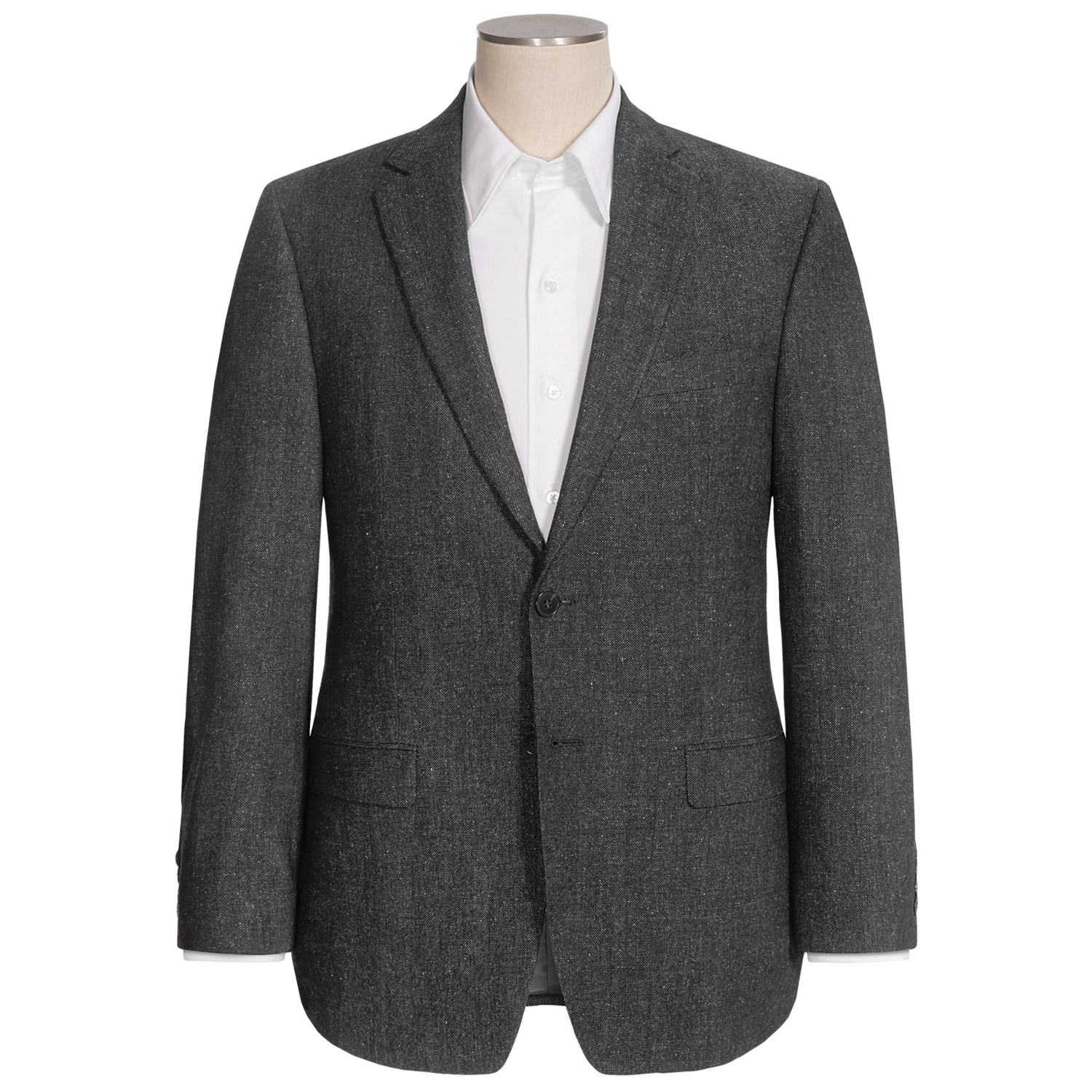 Calvin Klein Donegal Tweed Sport Coat - Elbow Patches, Wool Blend (For ...