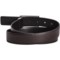 7967U_2 Calvin Klein Feather Edge Leather Belt - Reversible (For Men)