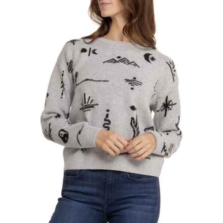 Cambridge Dry Goods Tattoo AW Sweater in Light Hthr G