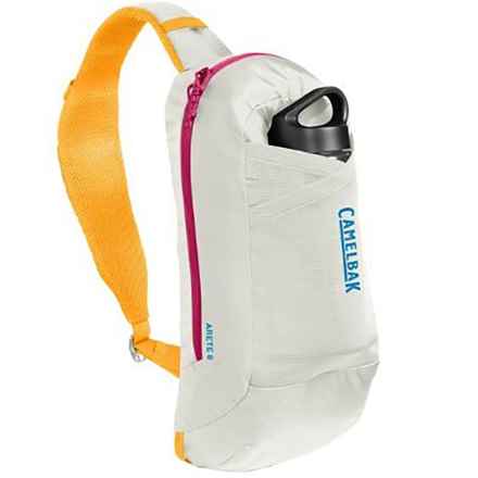 CamelBak Arete 8 L Sling Backpack with Water Bottle - Vapor-Marigold in Vapor/Marigold