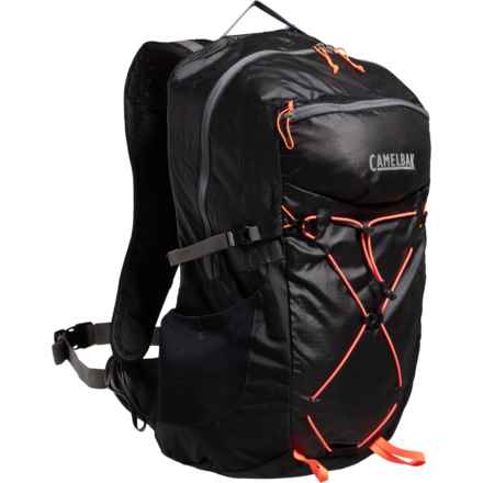 CamelBak Fourteener 24 L Hydration Backpack - 101 oz. Reservoir, Black-Fiery Coral (For Women) in Black/Fiery Coral