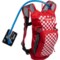 CamelBak Mini M.U.L.E. 1.5 L Hydration Pack - 50 oz. Reservoir (For Boys and Girls) in Racing Red Check