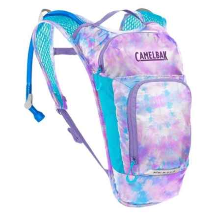 CamelBak Mini M.U.L.E. 3.5 L Hydration Backpack - 50 oz. Reservoir, Tie Dye-Pink (For Boys and Girls) in Tie Dye/Pink