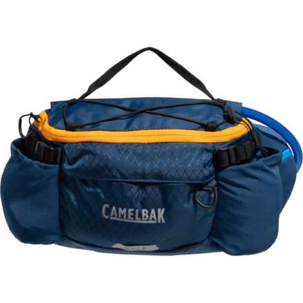 CamelBak M.U.L.E. 5 L Waist Pack - 50 oz. Reservoir, Gibraltar Navy-Orange in Gibraltar Navy/Orange