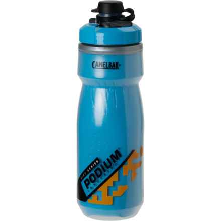 CamelBak Podium Dirt Chill Insulated Bike Water Bottle - 21 oz. in Blue/Orange