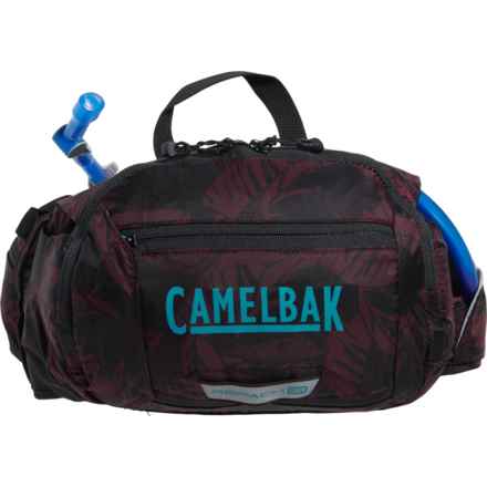 CamelBak Repack Low-Rider 4 2.5 L Hydration Waist Pack - 50 oz. Reservoir, Plum-Black Palms in Plum/Black Palms