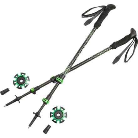 CAMP USA Backcountry 3.0 Trekking Poles - Pair in Black
