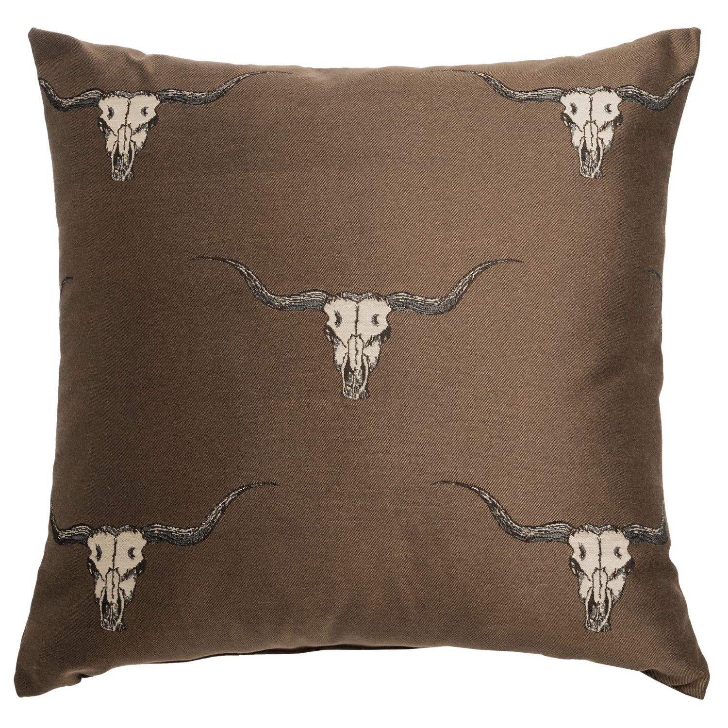 Canaan Stampede Decorative Pillow - 24x24?, Feather-Down - Save 50%