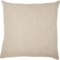 3RUCT_3 Canaan Two-Tone Throw Pillow - Feather Fill, 21x21”