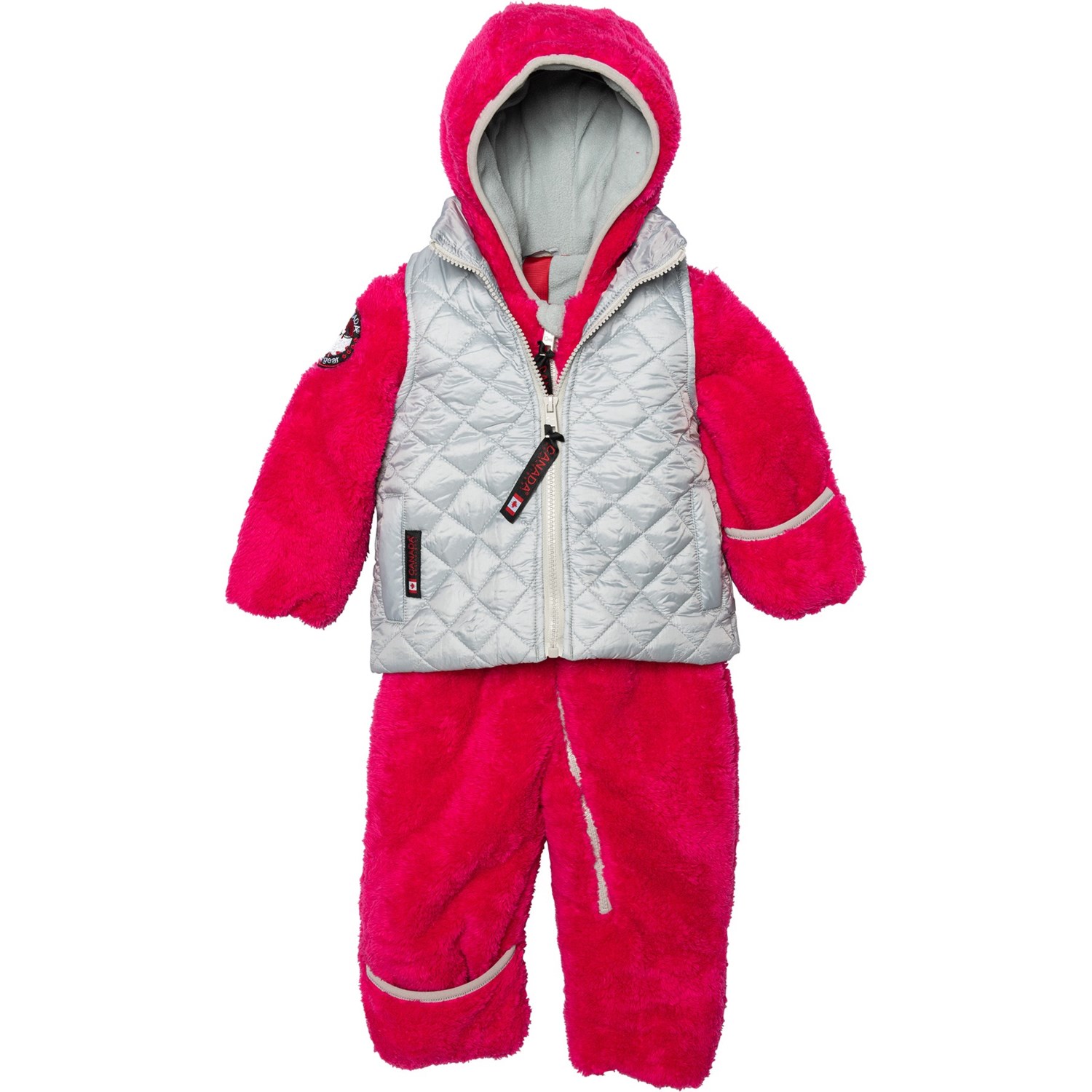 infant fleece suit