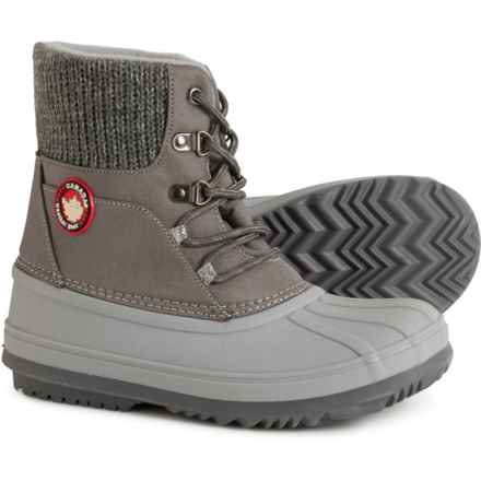 Canada Weather Gear Little Girls Berrg Pac Boots - Insulated in Grey