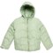 C&C California Big Girls Midweight Quilted Jacket - Insulated in Smoke Green