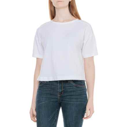 C&C California Boxy T-Shirt - Short Sleeve in Brilliant White