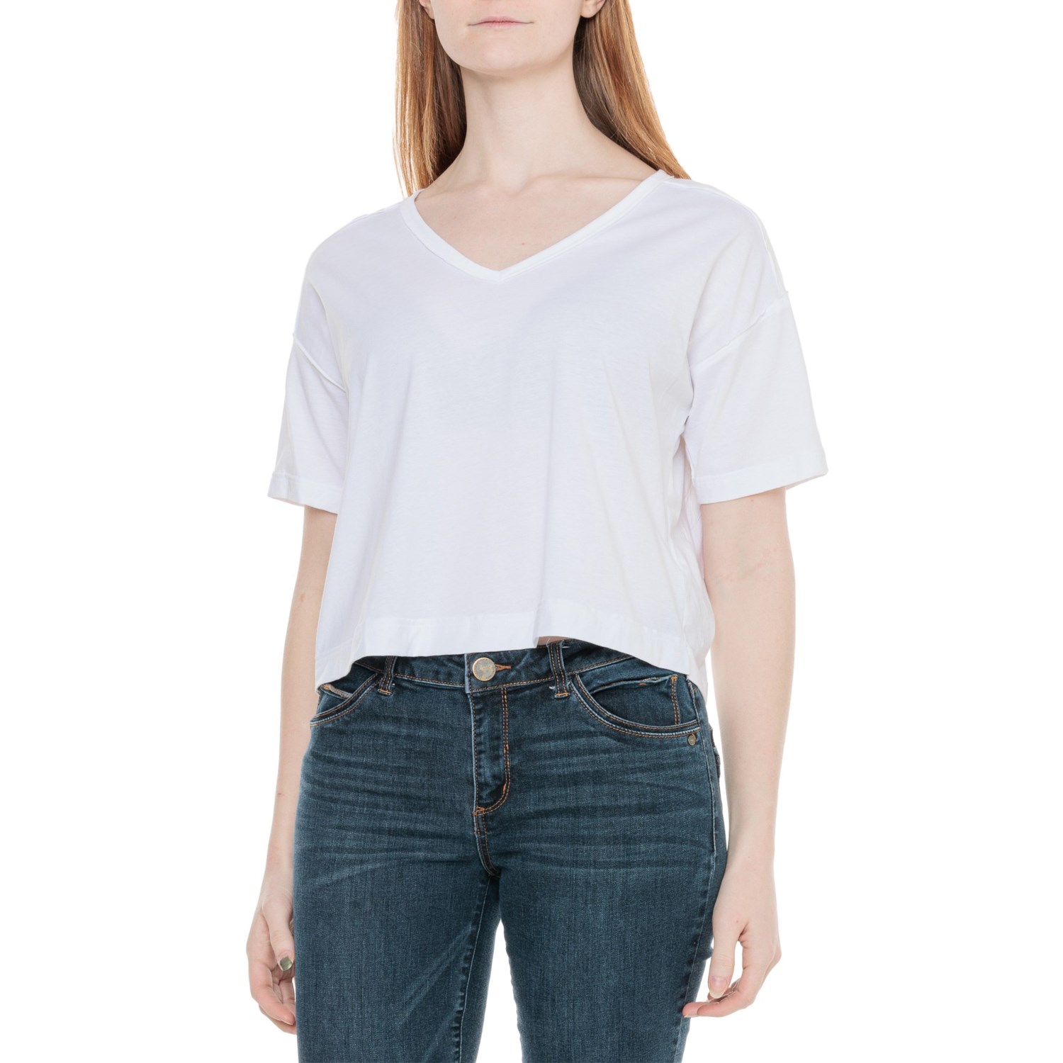 Women's T-Shirts - Women's V-Neck & Cropped T-Shirts