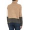 437DN_2 C&C California Cowl Neck Sweater (For Women)