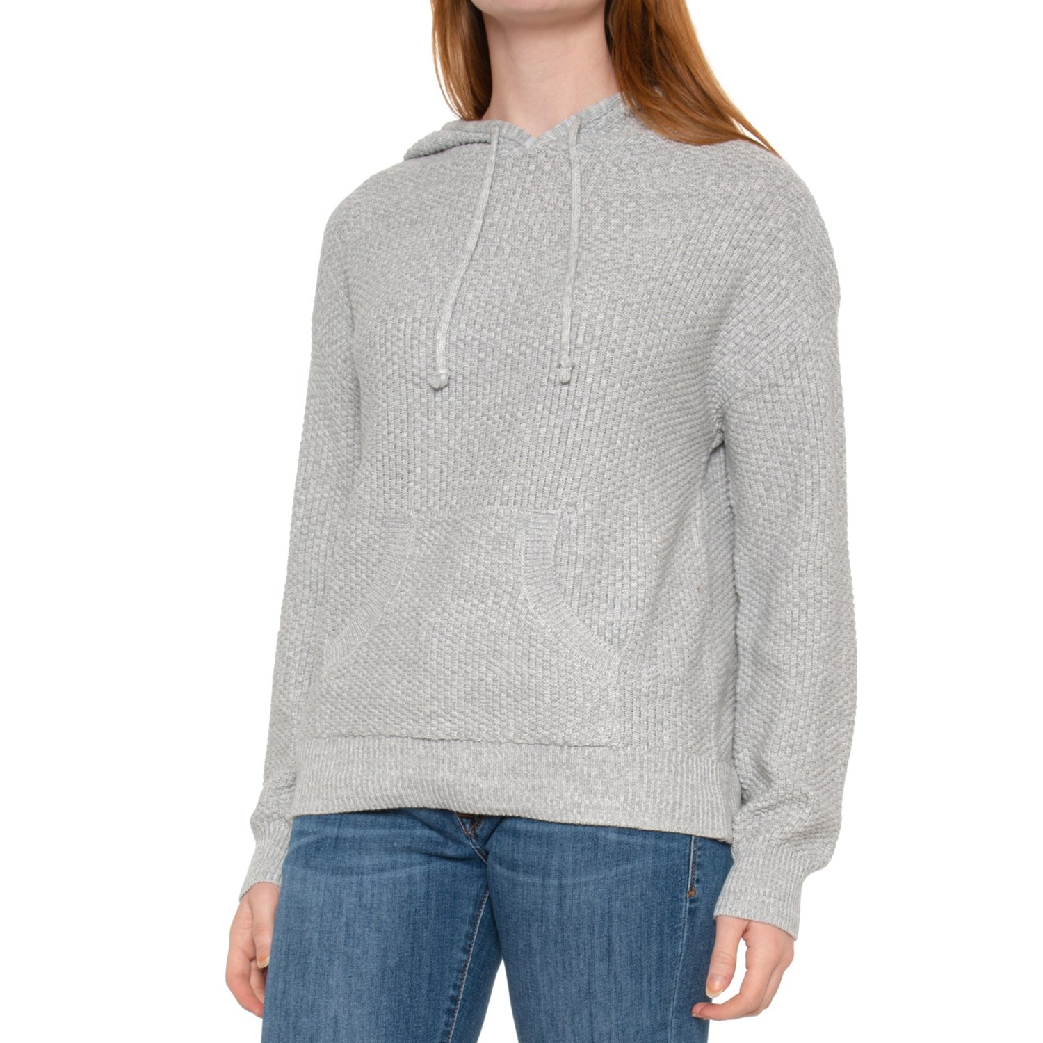 C&C California Double Moss Stitch Hoodie (For Women) - Save 53%