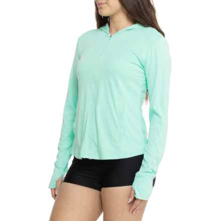 C&C California Full-Zip Sun Hoodie - UPF 50 in Beach Glass