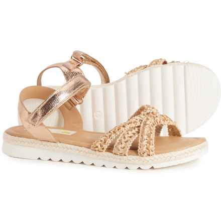 C&C California Girls Ava Sandals in Rose Gold