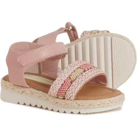 C&C California Little Girls Lafa Sandals in Pink