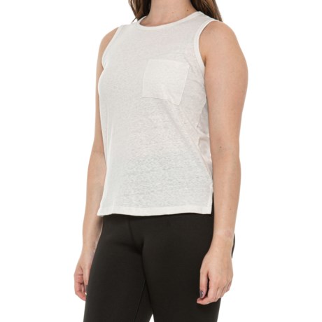 C&C California Loose Fit Crew Neck Tank Top (For Women) - Save 44%