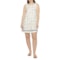 C&C California Scoop Back Trapeze Dress - Sleeveless in Tradewinds