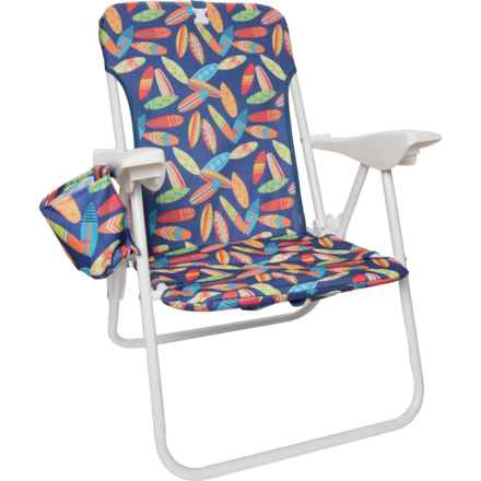 C&C California Surfboards Adjustable Folding Beach Chair (For Boys and Girls) in Electric