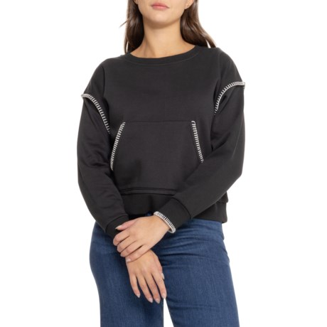 C&C California Sutton Fleece Sweatshirt in Black