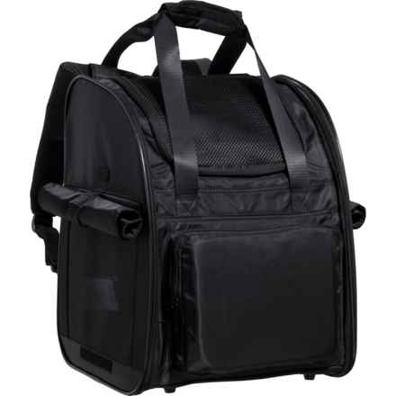C&C California Terpet Nylon Backpack Pet Carrier in Black